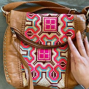 The Sak leather crossbody